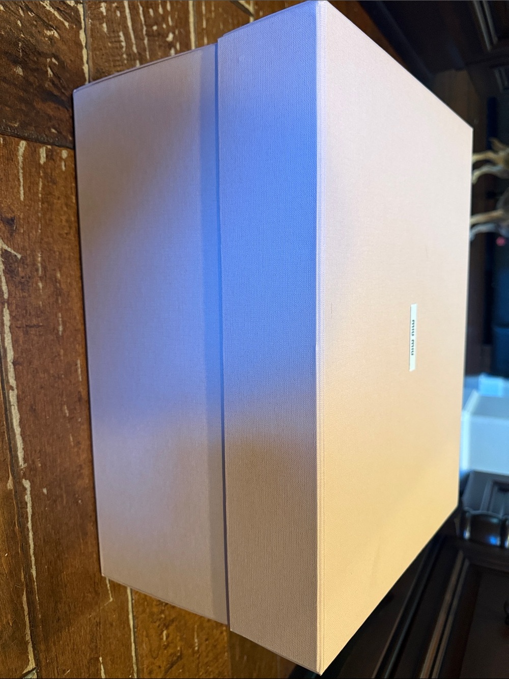 Miu Miu Blush Pink Gift Box with Ribbon - Picture 7 of 9